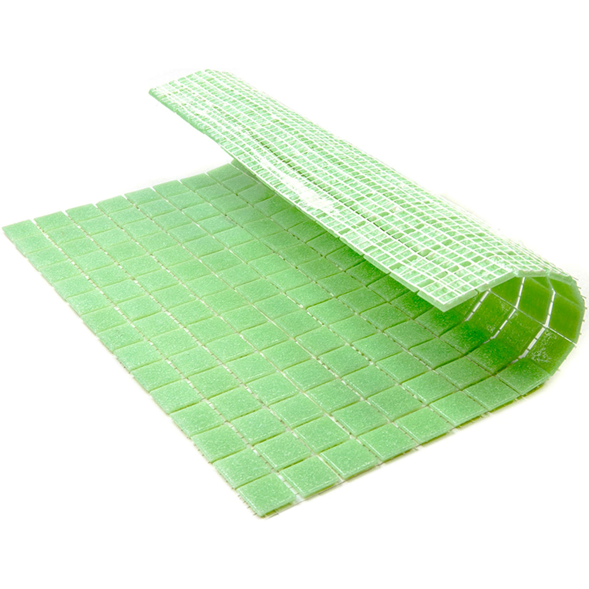 Apollo Tile Dune Mint Green 12-in x 12-in Glossy Glass Uniform Squares Floor and Wall Tile (20-sq. ft/ Carton)