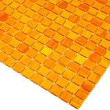Apollo Tile Dune Honey Orange 12-in x 12-in Glossy Glass Uniform Squares Floor and Wall Tile (20-sq. ft/ Carton)