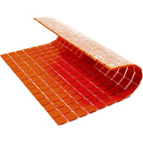 Apollo Tile Dune Scarlet Red 12-in x 12-in Glossy Glass Uniform Squares Floor and Wall Tile (20-sq. ft/ Carton)