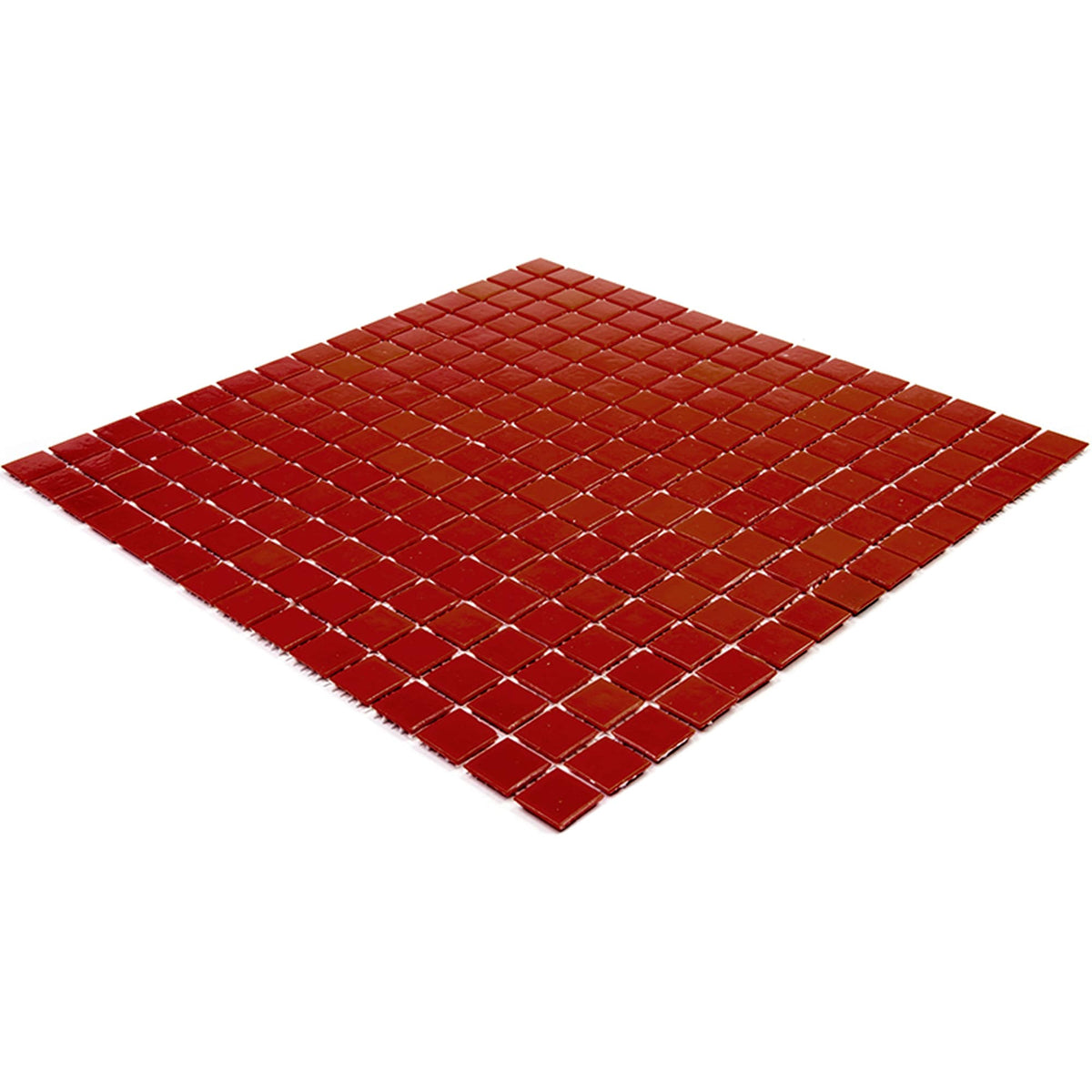 Apollo Tile Dune Candy Red 12-in x 12-in Glossy Glass Uniform Squares Floor and Wall Tile (20-sq. ft/ Carton)