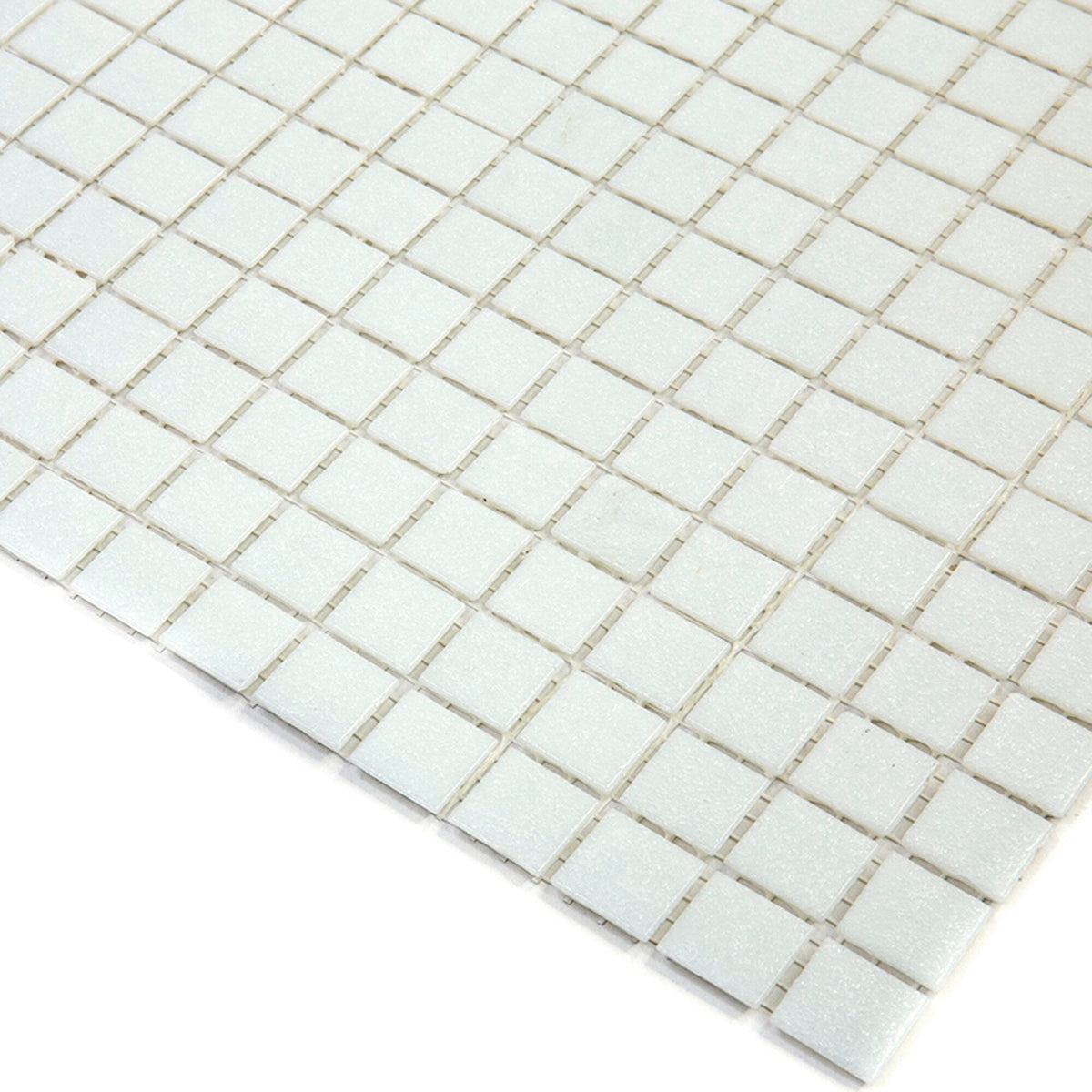 Apollo Tile Dune Cotton White 12-in x 12-in Glossy Glass Uniform Squares Floor and Wall Tile (20-sq. ft/ Carton)