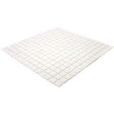Apollo Tile Dune Cotton White 12-in x 12-in Glossy Glass Uniform Squares Floor and Wall Tile (20-sq. ft/ Carton)