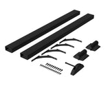 Deckorators Rapid Rail 48-in L Matte Black Aluminum Deck Railing Gate (Assembly Required)
