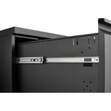 Mondawe Black 2-Drawer 17.7-in File Cabinet