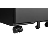 Mondawe Black 2-Drawer 17.7-in File Cabinet