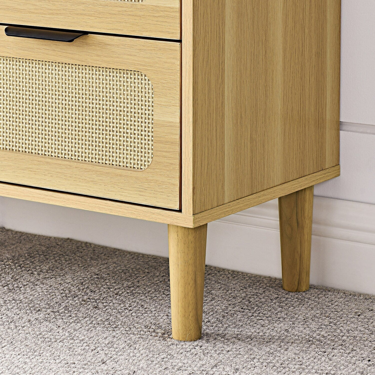 SINOFURN Wood 3-Drawer Accent Chest