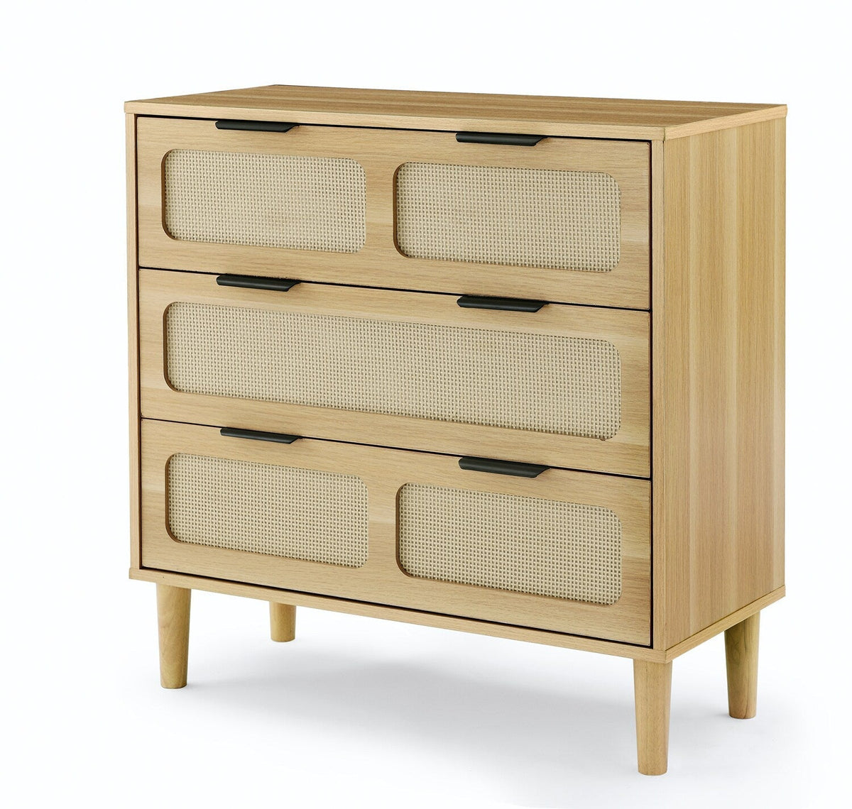SINOFURN Wood 3-Drawer Accent Chest