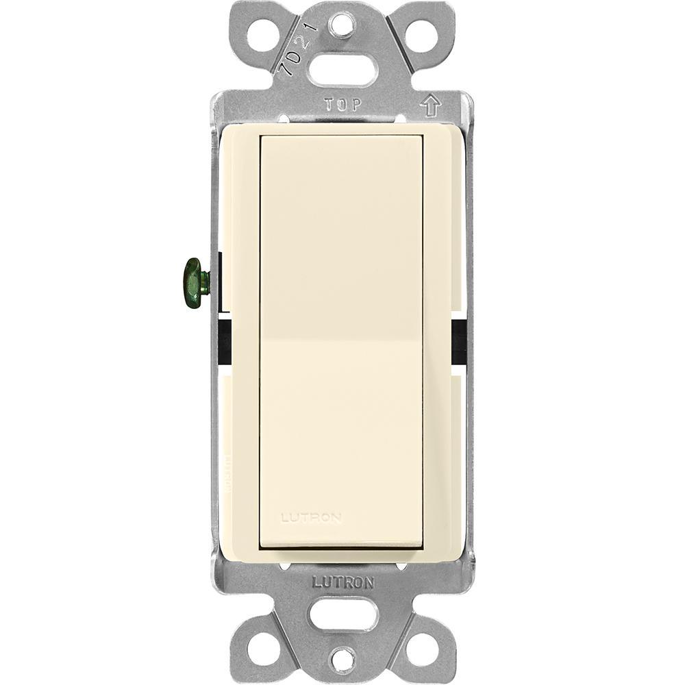 Claro 15 Amp Single-Pole Paddle Switch - White - Super Arbor