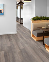 Shaw Westwork Gadsden Brown 12-mil x 6-in W x 48-in L Waterproof Glue Down Luxury Vinyl Plank Flooring (41.72-sq ft/ Carton)