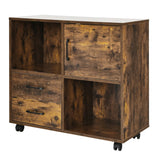 Mondawe Brown 2-Drawer 31.5-in File Cabinet