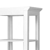 Teamson Home Madison 15-in x 63-in x 13-in White Freestanding Linen Cabinet