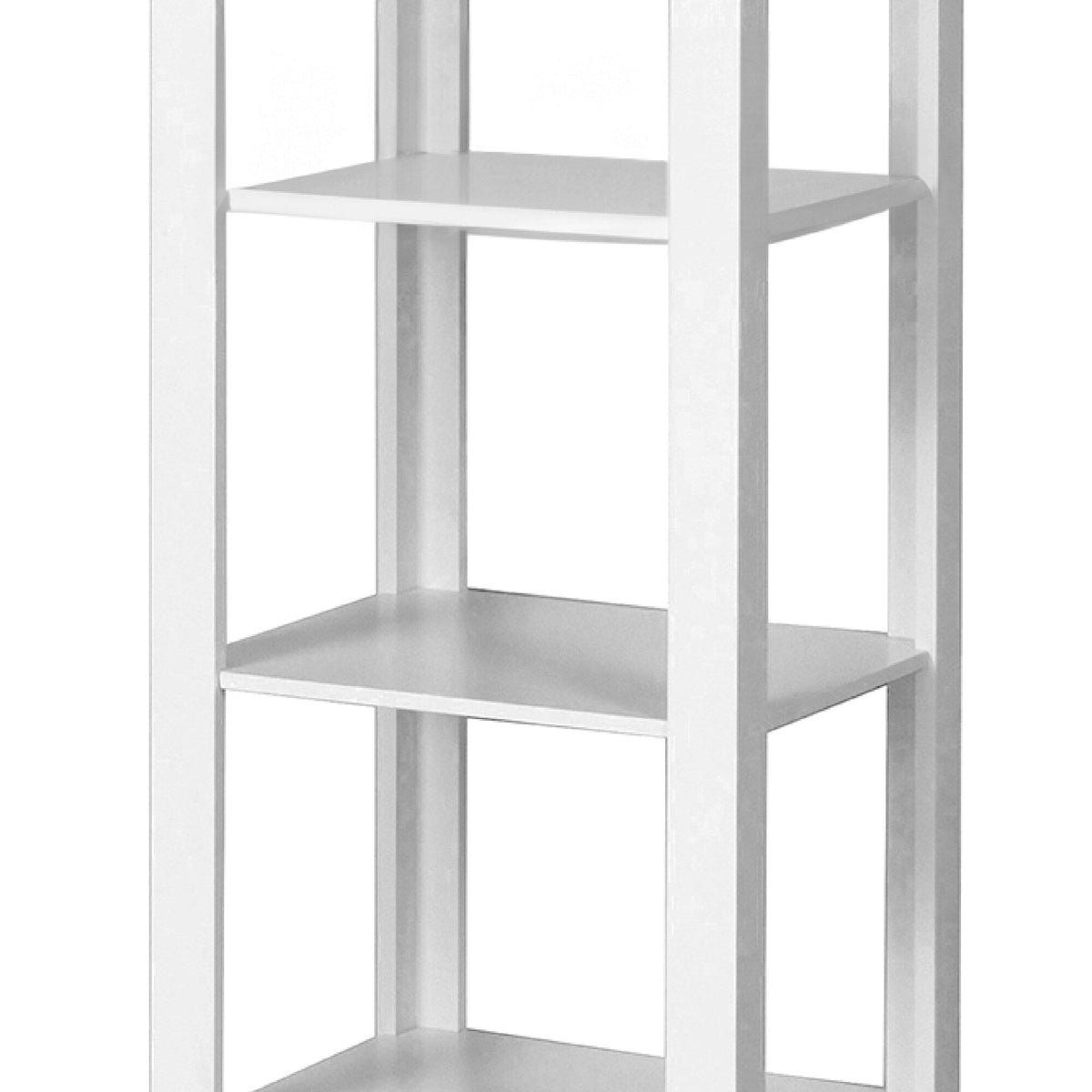 Teamson Home Madison 15-in x 63-in x 13-in White Freestanding Linen Cabinet