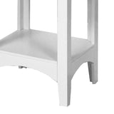 Teamson Home Madison 15-in x 63-in x 13-in White Freestanding Linen Cabinet