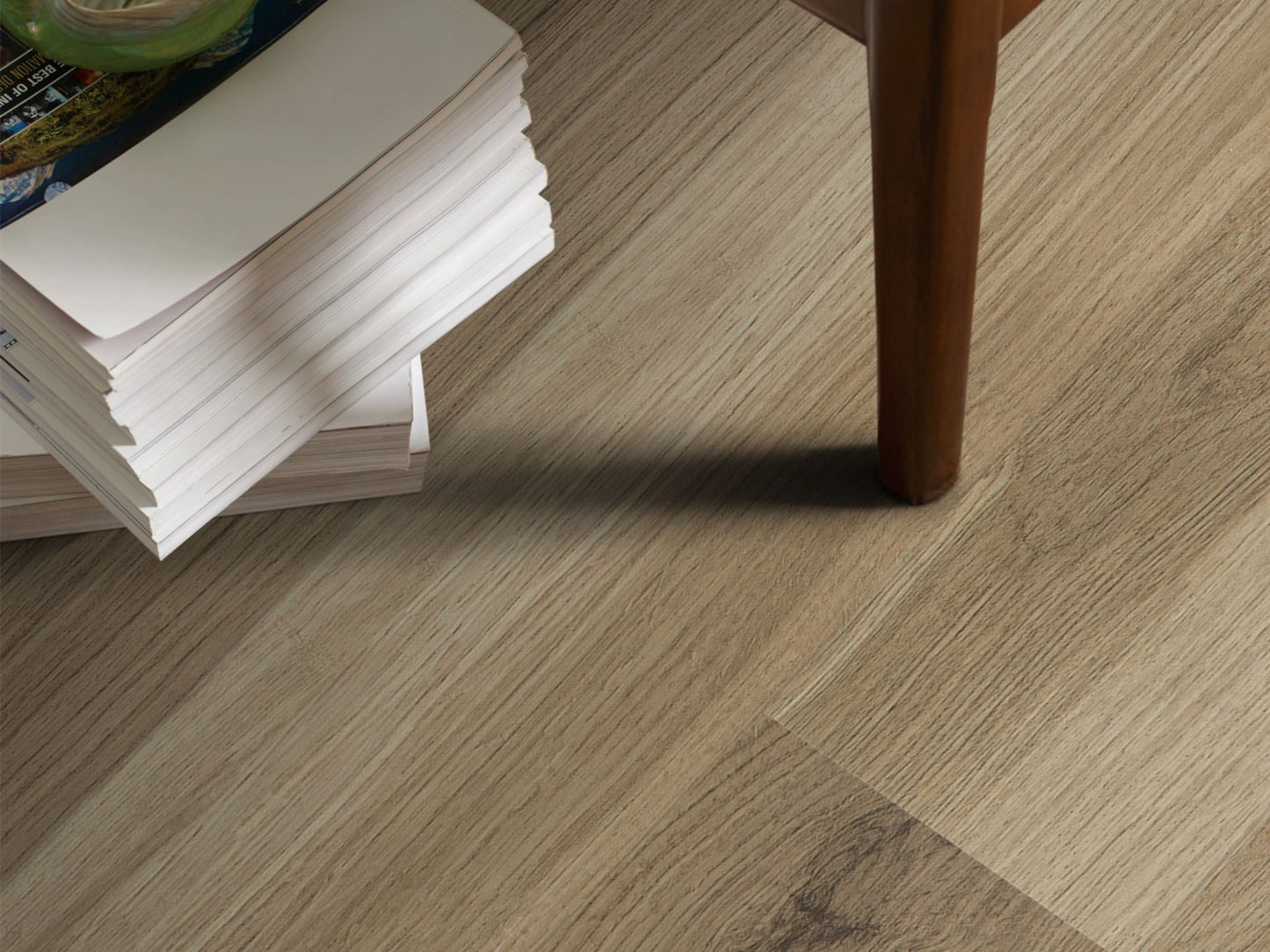 Shaw Floors Shaw Newcastle Chamberlain Oak Brown 12-mil x 7-in W x 48-in L Waterproof Interlocking Luxury Vinyl Plank Flooring (18.67-sq ft/ Carton)