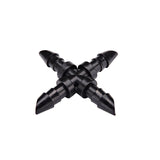 Raindrip 1/4 in. Barbed Drip Irrigation Cross, 4-Pack