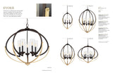 Progress Lighting Evoke 3-Light Antique Bronze Transitional Chandelier
