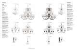 Progress Lighting Heart 9-Light Brushed Nickel Transitional Chandelier