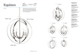 Progress Lighting Equinox 3-Light Antique Bronze Transitional Globe Medium Hanging Pendant Light