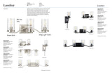 Progress Lighting Lassiter 3-Light Brushed Nickel Traditional Clear Glass Cylinder Medium Hanging Pendant Light