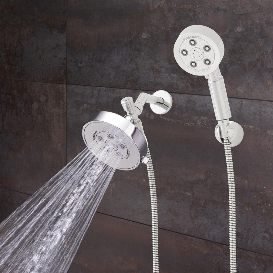 Speakman Neo Brushed Nickel 3-Spray Dual Shower Head 2.5-GPM (9.5-LPM)