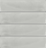 Satori Avenue 3 x 12 in Slate Gray Glossy Pressed Ceramic Wall Tile
