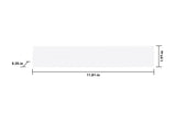 Satori Hudson Brilliant White 2-in x 12-in Matte Ceramic Subway Wall Tile (0.15-sq. ft/ Piece)