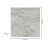 Satori Regent Argento 13-in x 13-in Matte Porcelain Stone Look Floor and Wall Tile (1.17-sq. ft/ Piece)