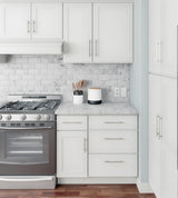RELIABILT Fairplay 21-in W x 34.5-in H x 24-in D White 1-Drawer Base Ready To Assemble Plywood Cabinet (Recessed Panel Shaker Door Style)