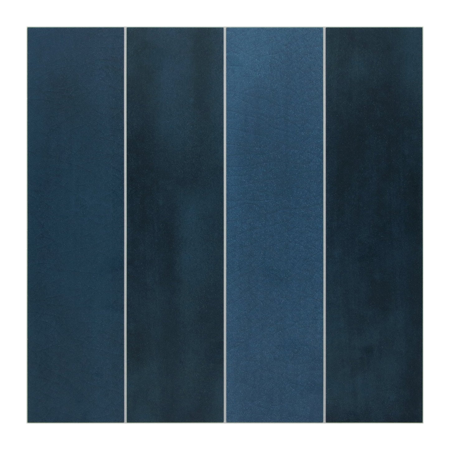 SUNWINGS Tile Blue Mixed 9-in x 9-in Matte Composite Peel and stick Mosaic Wall Tile product image