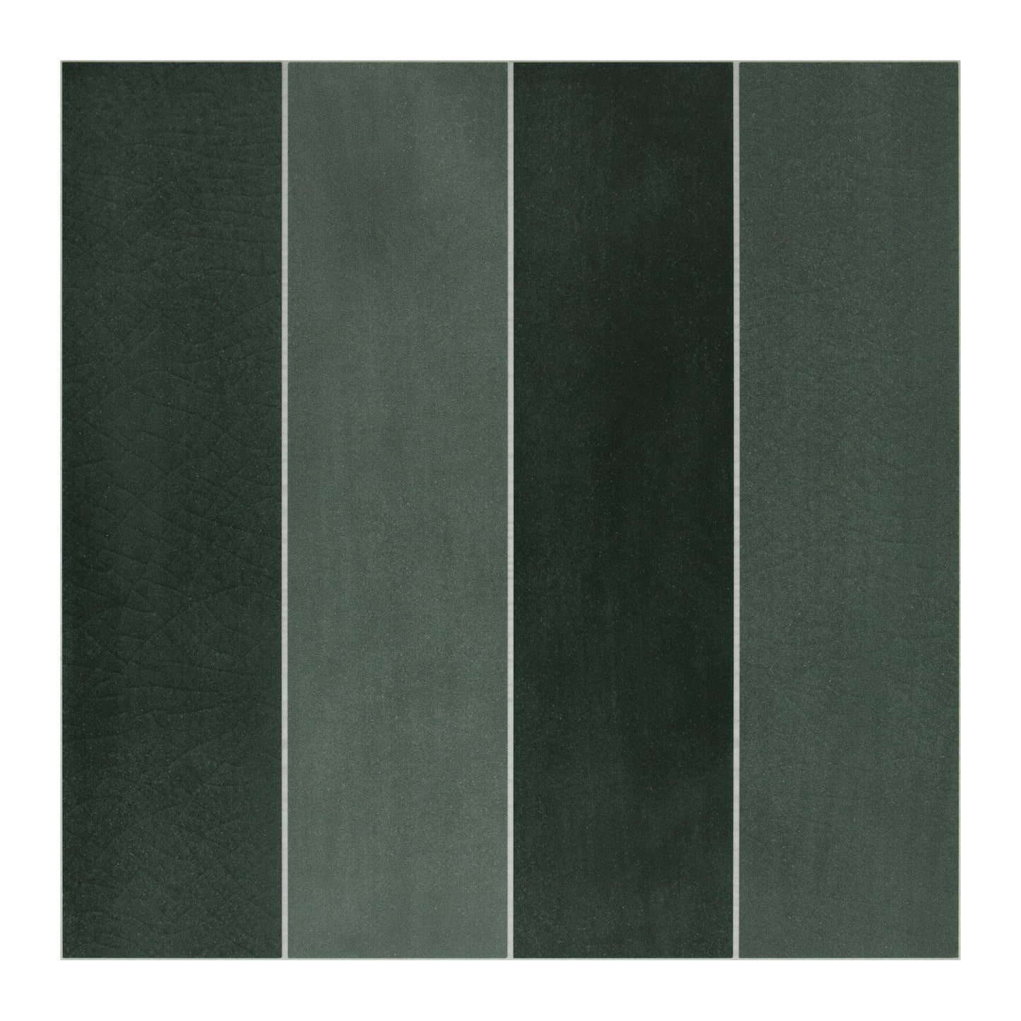 SUNWINGS Tile Green Mixed 9-in x 9-in Matte Composite Peel and stick Mosaic Wall Tile product image