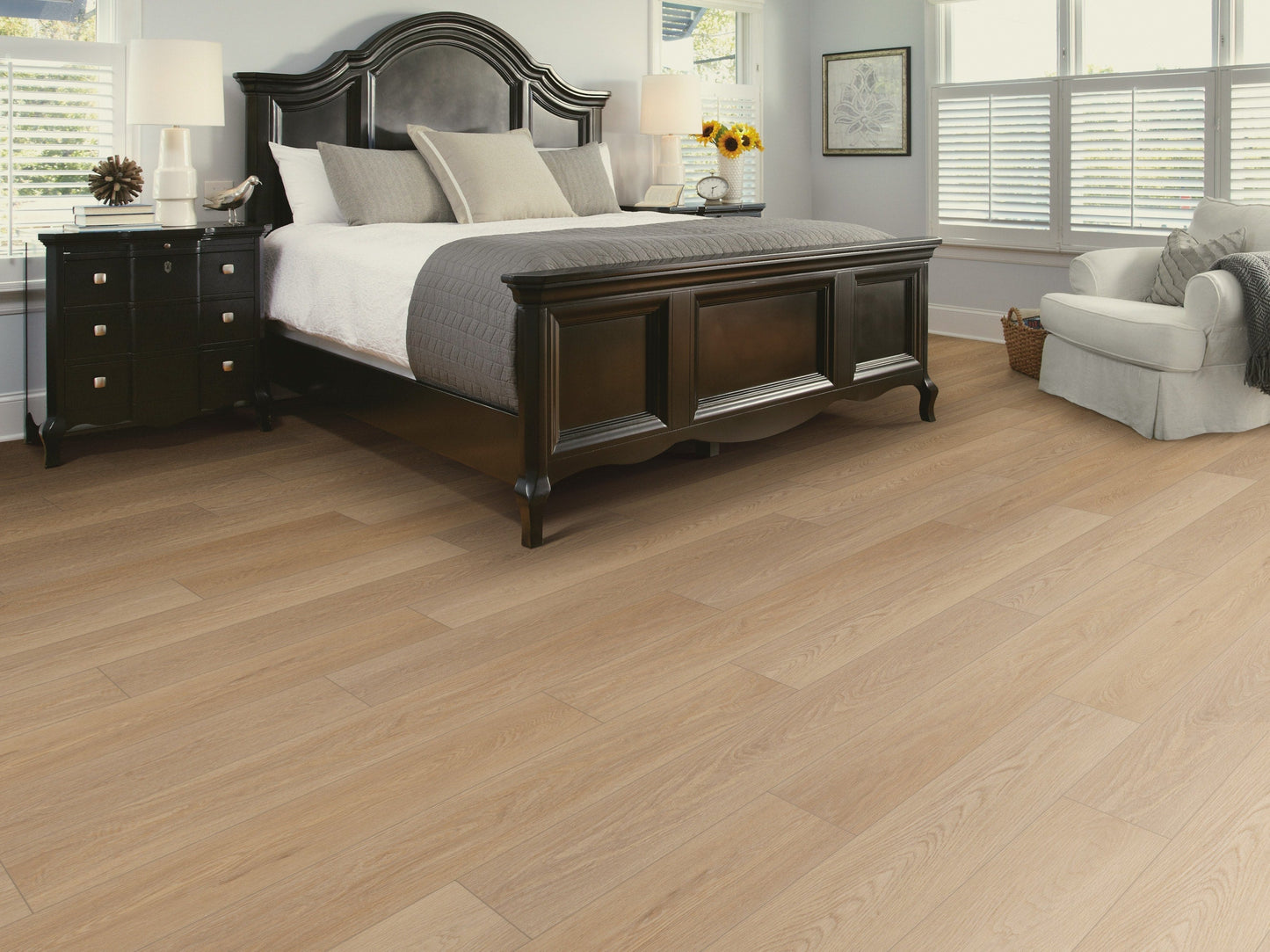Shaw Brillance Plus Infinite Oak Brown 12-mil x 7-in W x 48-in L Waterproof Interlocking Luxury Vinyl Plank Flooring (23.64-sq ft/ Carton)