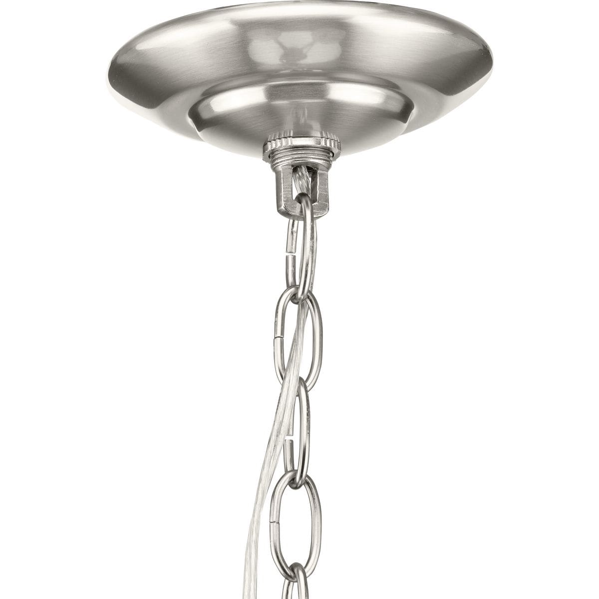 Progress Lighting Bravo 12-Light Brushed Nickel Transitional Chandelier