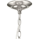 Progress Lighting Bravo 12-Light Brushed Nickel Transitional Chandelier