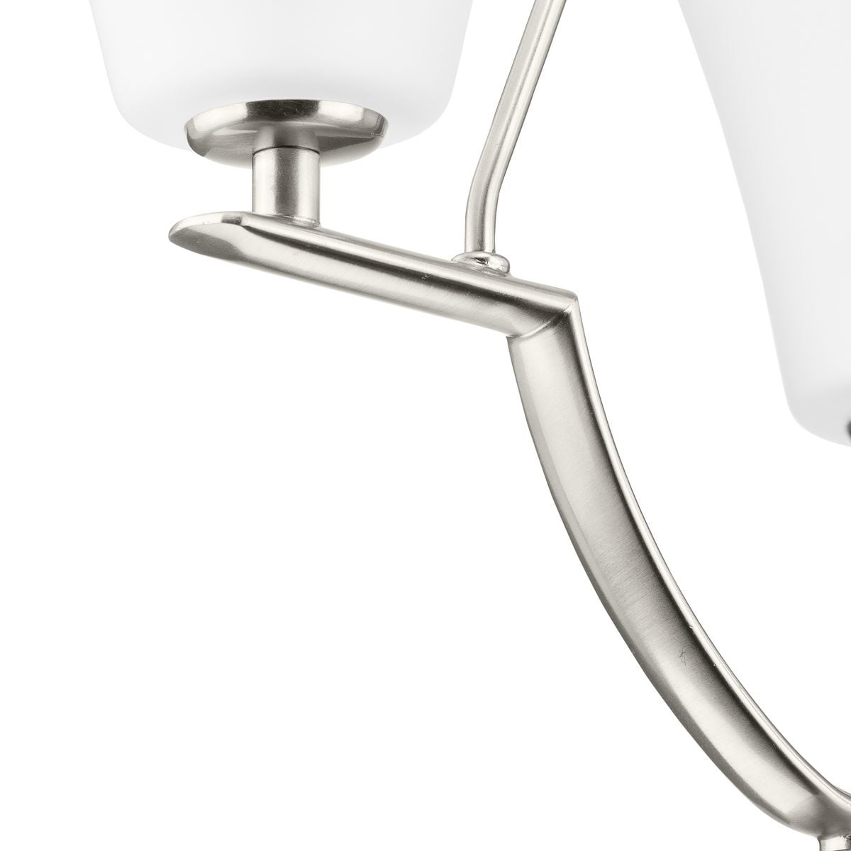 Progress Lighting Bravo 3-Light Brushed Nickel Transitional Chandelier