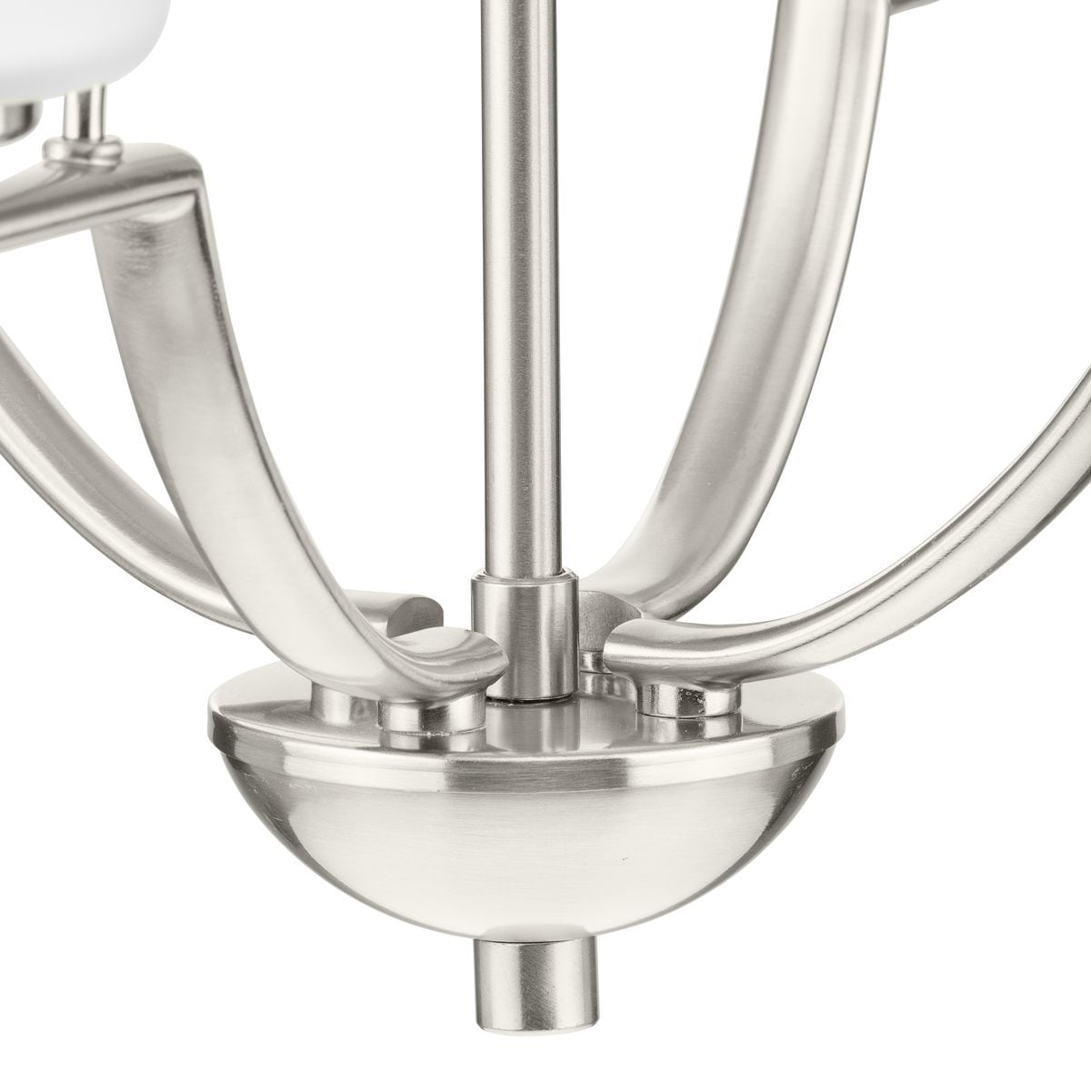 Progress Lighting Bravo 12-Light Brushed Nickel Transitional Chandelier