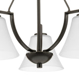 Progress Lighting Bravo 3-Light Antique Bronze Transitional Chandelier
