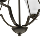Progress Lighting Bravo 4-Light Antique Bronze Transitional Chandelier