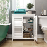 RiverRidge Ellsworth 28.44-in x 32-in x 11.75-in White Freestanding Linen Cabinet