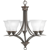 Progress Lighting Trinity 5-Light Antique Bronze Transitional Chandelier