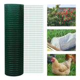 Kahomvis 98-ft x 2.96-ft 19-Gauge Green Metal Hardware Cloth Rolled Fencing with Mesh Size 1/2-in x 1/2-in
