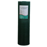 Kahomvis 98-ft x 2.96-ft 19-Gauge Green Metal Hardware Cloth Rolled Fencing with Mesh Size 1/2-in x 1/2-in