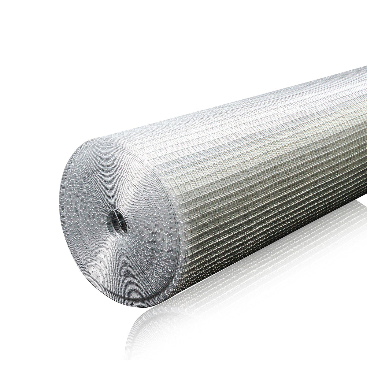 Kahomvis 100-ft x 4-ft 23-Gauge Silver Metal Hardware Cloth Rolled Fencing with Mesh Size 1/4-in x 1/4-in