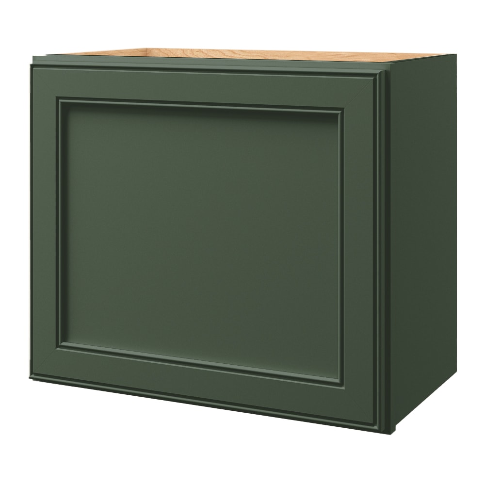 allen + roth Heathrow 21-in W x 18.125-in H x 12-in D Sage Wall Fully Assembled Cabinet (Recessed Panel Square Door Style)