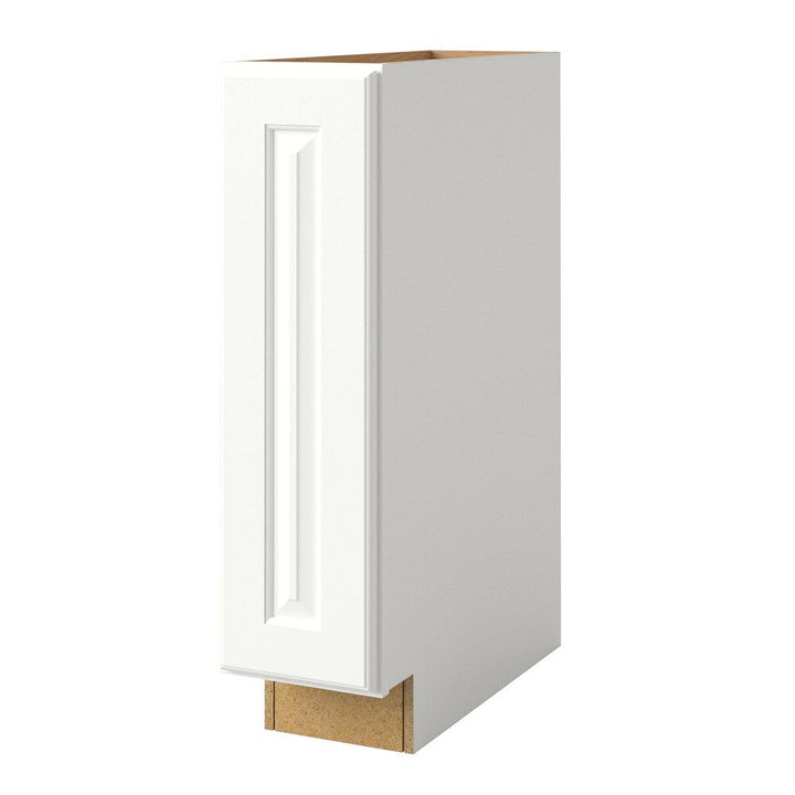 allen + roth Tilson 9-in W x 34.5-in H x 24-in D Linen 1-Drawer Base Fully Assembled Cabinet (Raised Panel Square Door Style)