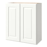 allen + roth Tilson 27-in W x 30.125-in H x 12-in D Linen Wall Fully Assembled Cabinet (Raised Panel Square Door Style)