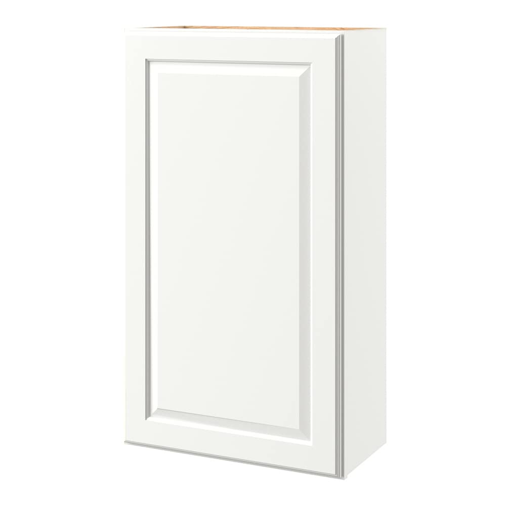 allen + roth Tilson 24-in W x 42.125-in H x 12-in D Linen Wall Fully Assembled Cabinet (Raised Panel Square Door Style)
