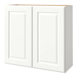 allen + roth Tilson 33-in W x 36.125-in H x 12-in D Linen Wall Fully Assembled Cabinet (Raised Panel Square Door Style)