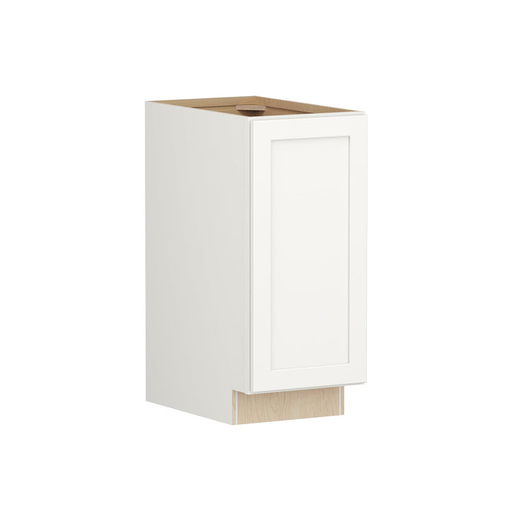 Shenandoah PRO Express Breckenridge 15-in W x 34.5-in H x 24-in D Linen Full Overlay Base Fully Assembled Plywood Cabinet (Recessed Panel Shaker Door Style)