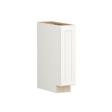 Shenandoah PRO Express Breckenridge 9-in W x 34.5-in H x 24-in D Linen Base Fully Assembled Plywood Cabinet (Recessed Panel Shaker Door Style)