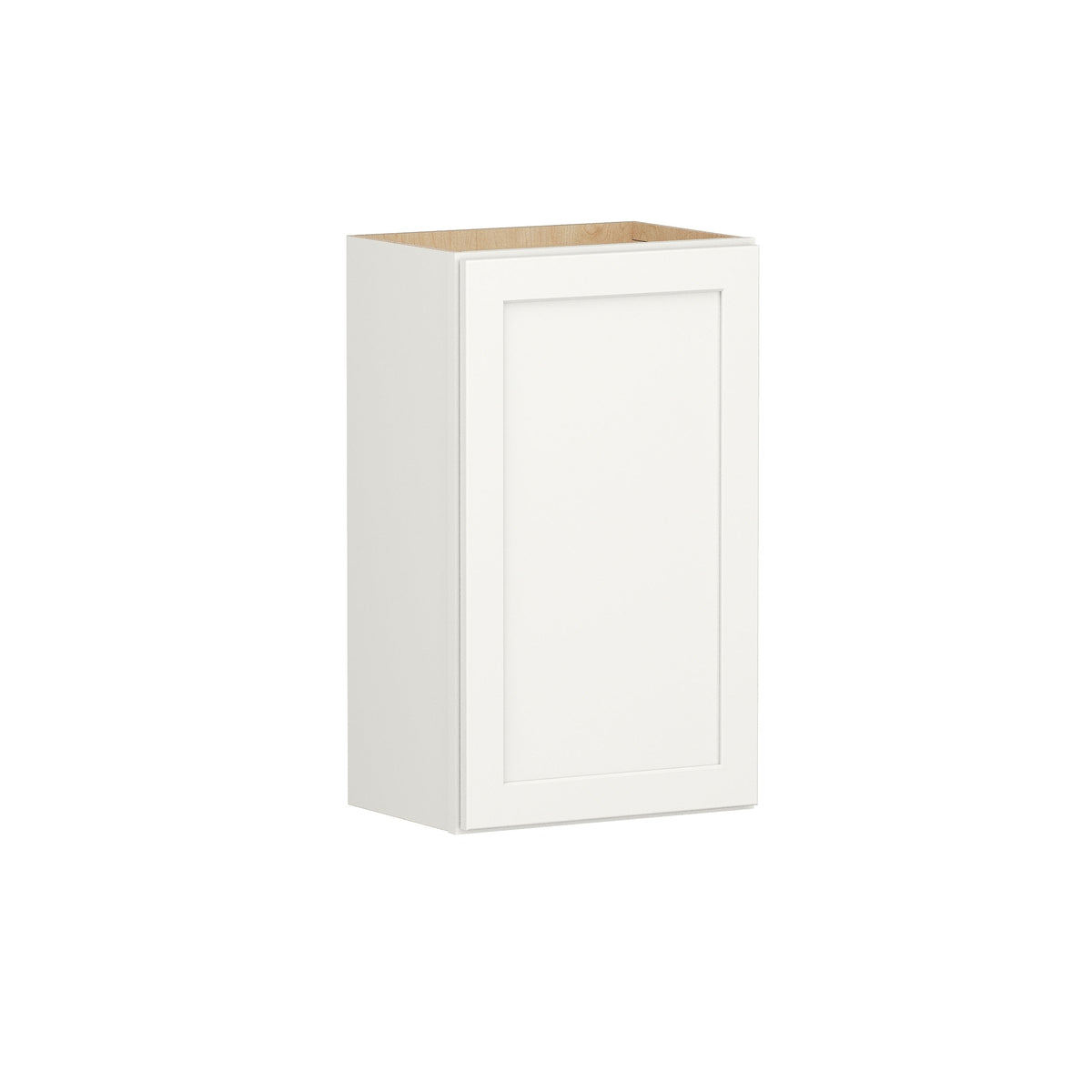 Shenandoah PRO Express Breckenridge 18-in W x 30.125-in H x 12-in D Linen Full Overlay Wall Fully Assembled Plywood Cabinet (Recessed Panel Shaker Door Style)